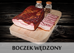 Boczek wdzony