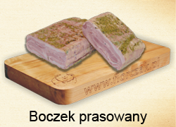 Boczek prasowany