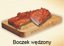 Boczek wdzony